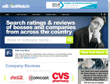 Tablet Screenshot of ebosswatch.com